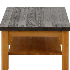 Beistelltische|Couchtische*Pharao24 Holztisch Massiv Kandrun