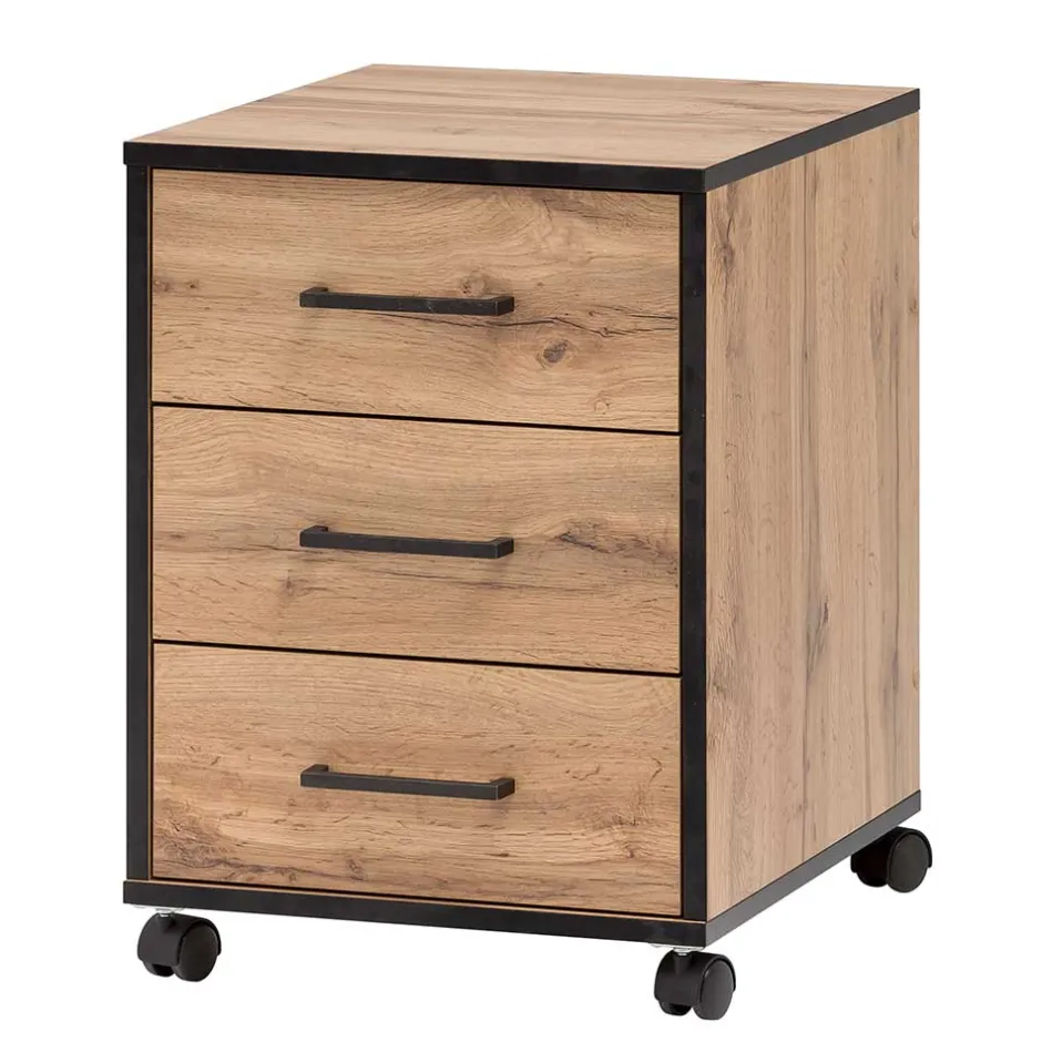 Büroschränke|Aktenschränke*Pharao24 Home Office Rollcontainer Baliua