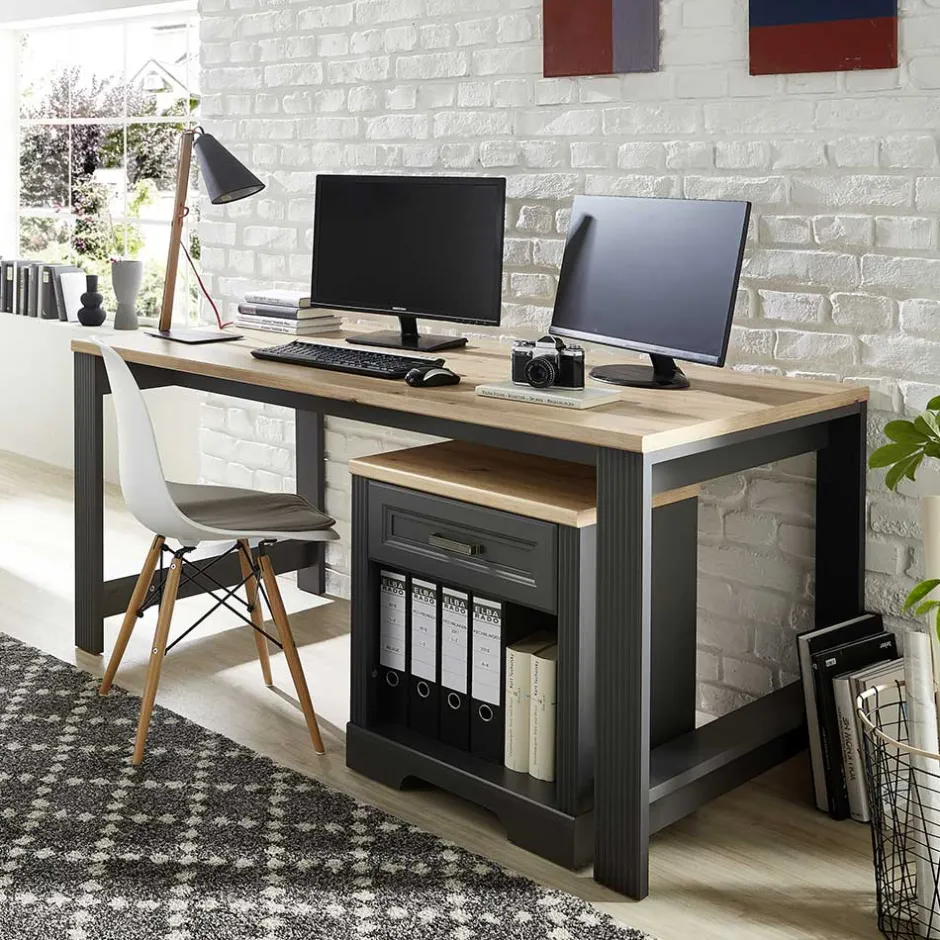 Schreibtische*Pharao24 Home Office Tisch Luoton