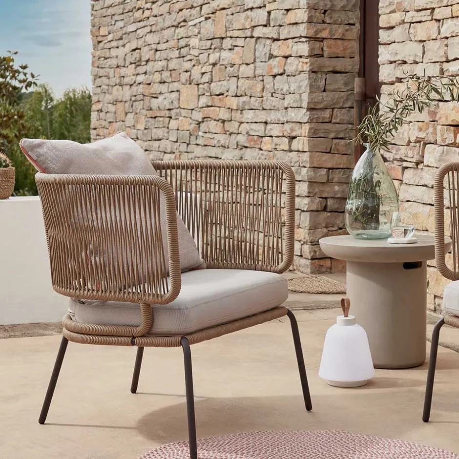 Wohnzimmer Sessel*Pharao24 In- und Outdoor Sessel Finanun