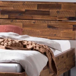 Massivholzbetten*Pharao24 Industrial Doppelbett Cadors
