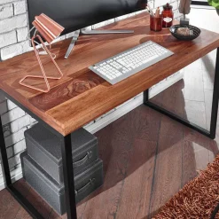 Massivholztische|Schreibtische*Pharao24 Industrial Schreibtisch Rumion