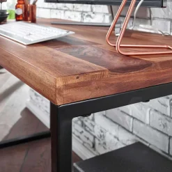 Massivholztische|Schreibtische*Pharao24 Industrial Schreibtisch Rumion