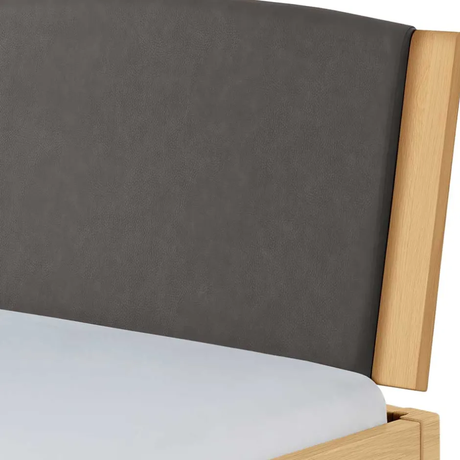 Pharao24 Industriestil Bett 140x200 Rozari> Doppelbetten|Massivholzbetten