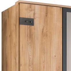 Drehtürenschränke*Pharao24 Industriestil Kleiderschrank Melcian