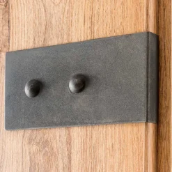 Drehtürenschränke*Pharao24 Industriestil Kleiderschrank Melcian