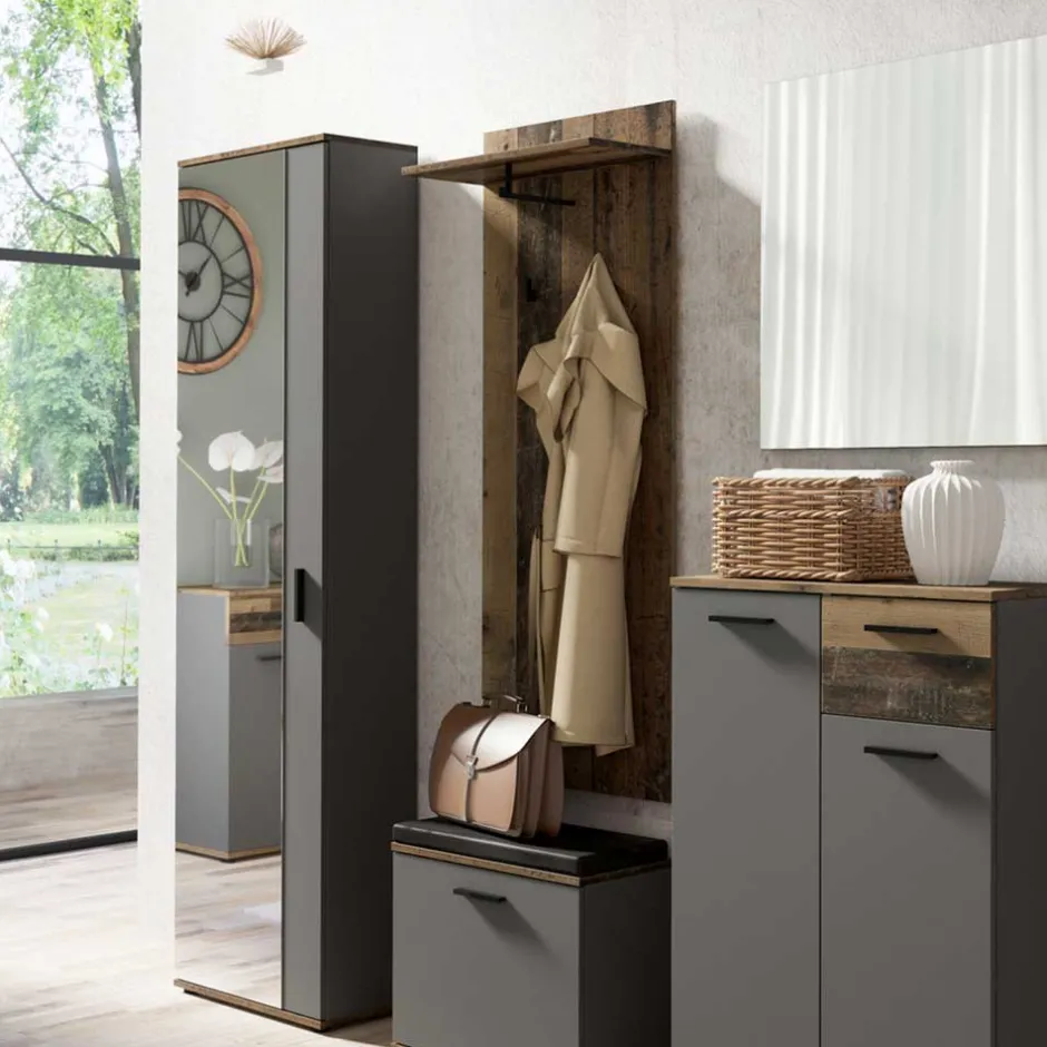 Pharao24 Industry Garderobenpaneel Ackora> Wandgarderoben|Garderoben Paneele