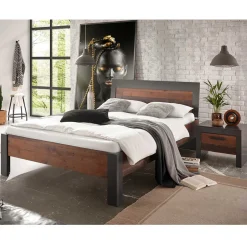 Komfortbetten*Pharao24 Jugendbett und Nachttisch Frondito