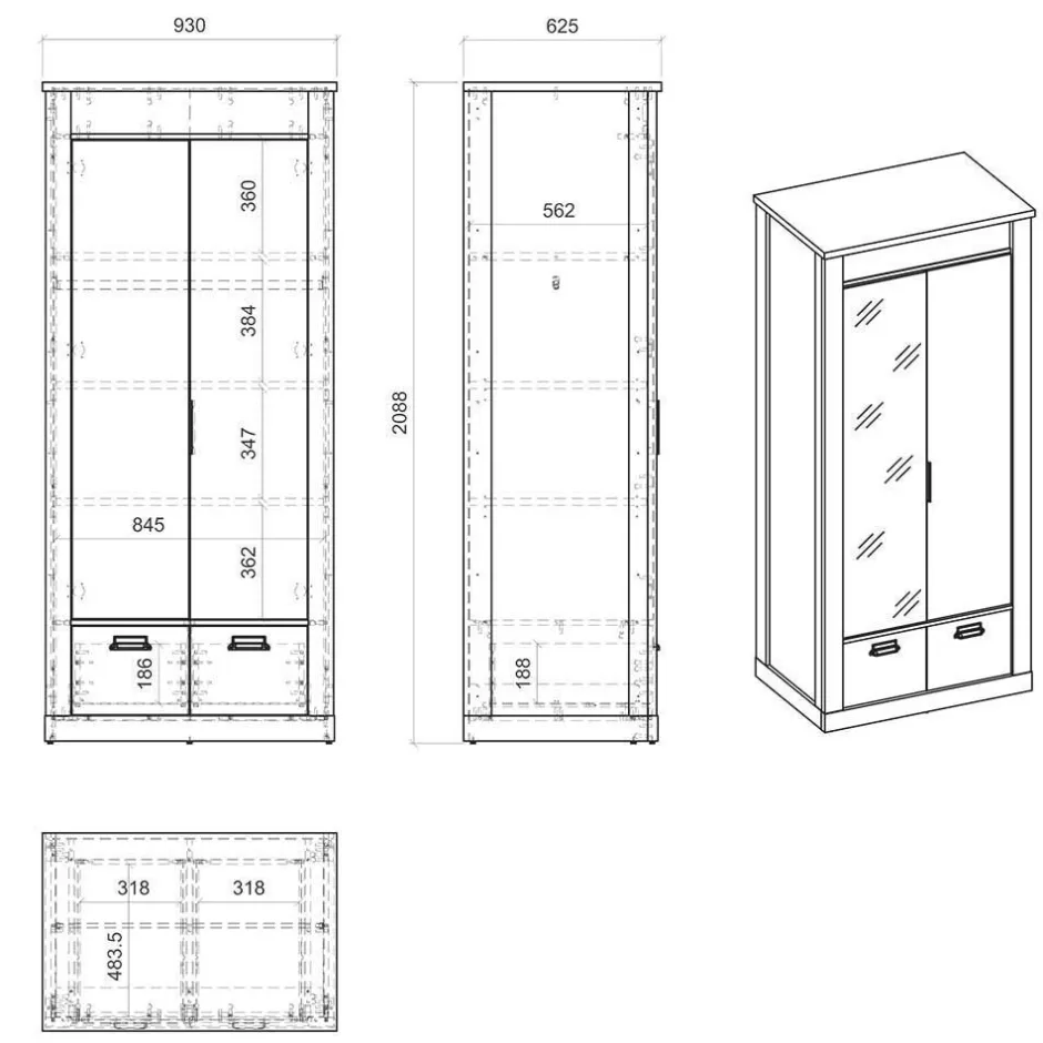 Pharao24 Jugendschlafzimmer Dionada> Schlafzimmer Sets