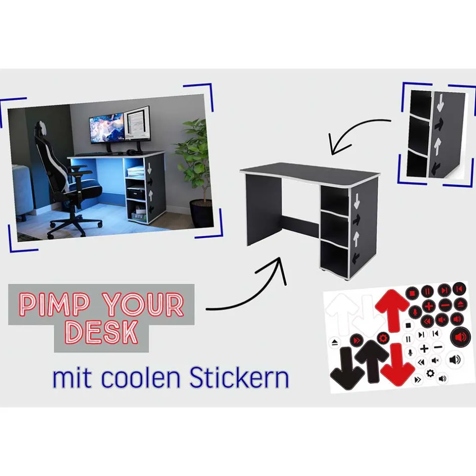 Schreibtische*Pharao24 Jugendschreibtisch Mocino