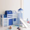 Pharao24 Jungen Hochbett Donny>Kinder Kinderhochbetten|Kinderbetten