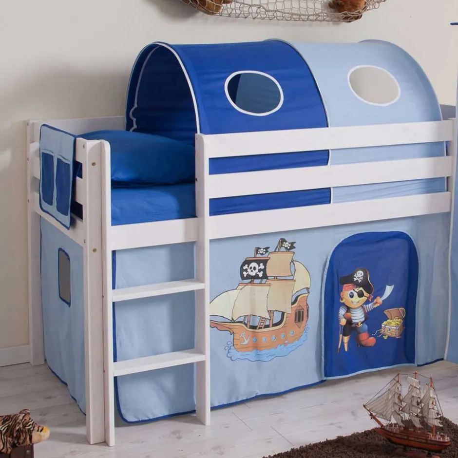 Pharao24 Jungen Hochbett Izzymo>Kinder Kinderhochbetten|Kinderbetten