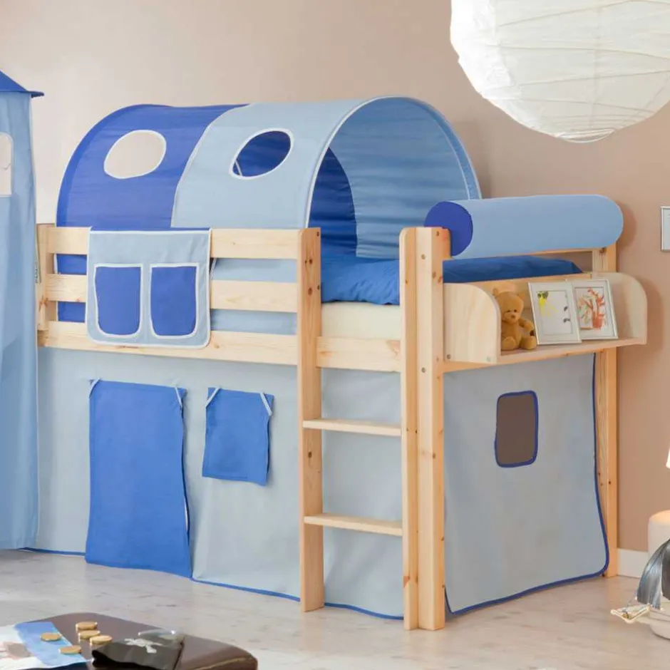 Kinderhochbetten|Kinderbetten*Pharao24 Jungen Hochbett Zhidyla