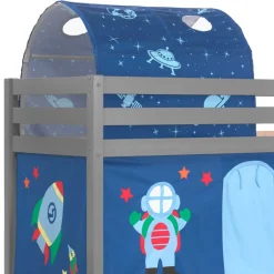 Kinderbetten|Spielbetten*Pharao24 Jungs Hochbett Samos