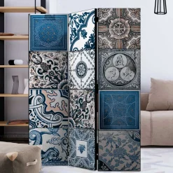 Paravents|Raumteiler*Pharao24 Kacheloptik Paravent Clauss