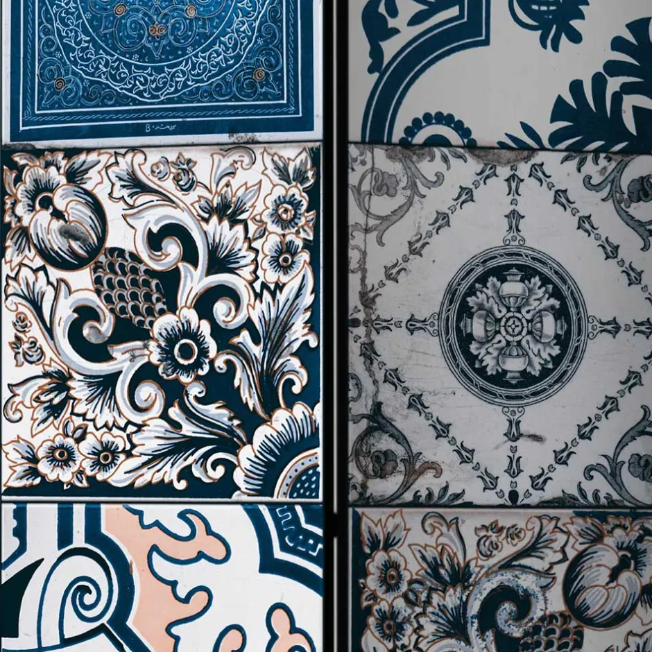 Paravents|Raumteiler*Pharao24 Kacheloptik Paravent Clauss