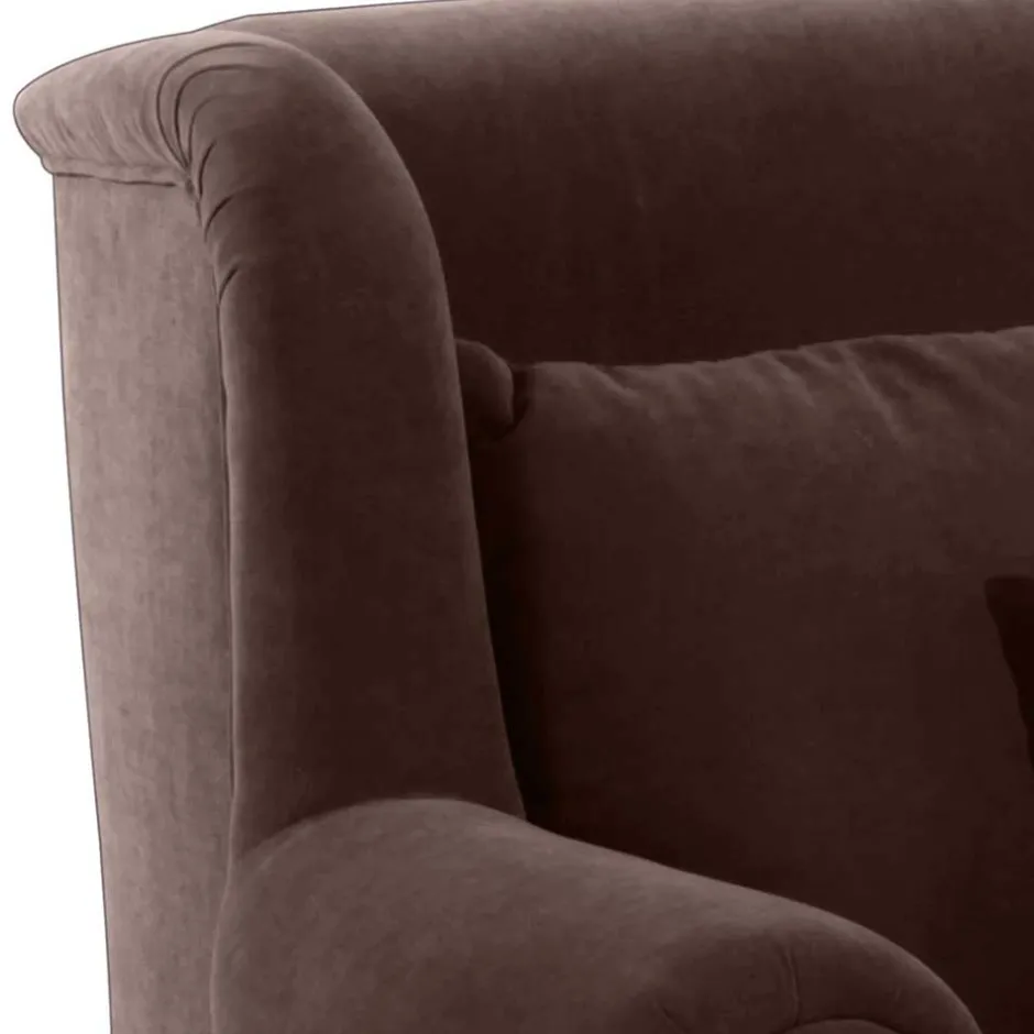 Ohrensessel*Pharao24 Kaminsessel braun Pandau