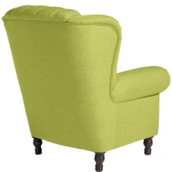 Ohrensessel*Pharao24 Kaminsessel Chesterfield Locca