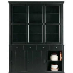 Massivholz Schränke|Anrichten*Pharao24 Küchenbuffet Conory