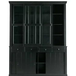 Massivholz Schränke|Anrichten*Pharao24 Küchenbuffet Conory