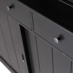 Massivholz Schränke|Anrichten*Pharao24 Küchenbuffet Conory