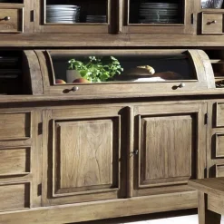Massivholzmöbel|Anrichten*Pharao24 Küchenbuffetschrank Koropi