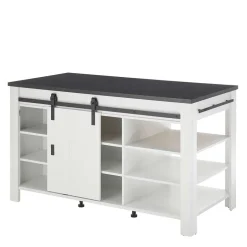 Spülenschrank*Pharao24 Kücheninsel Agazian