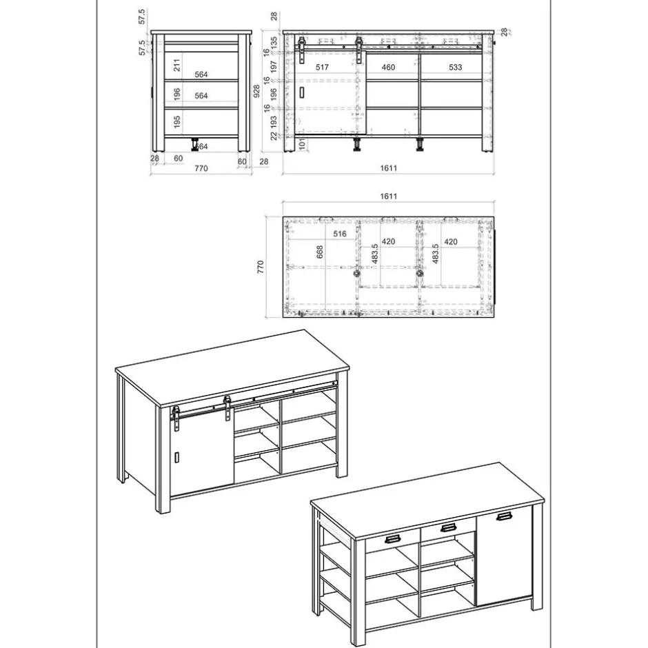 Pharao24 Kücheninsel Arama> Bad Unterschränke