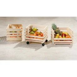 Massivholzregale|Standregale*Pharao24 Küchenregal Beqa