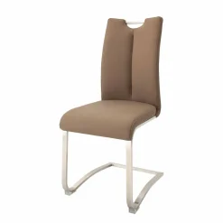 Lederstühle|Freischwinger*Pharao24 Küchenstuhl Set Freischwinger Martinus