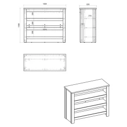 Barmöbel*Pharao24 Küchentheke Arama