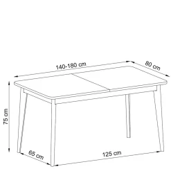 Pharao24 Küchentisch Tomya><noscript><img width=