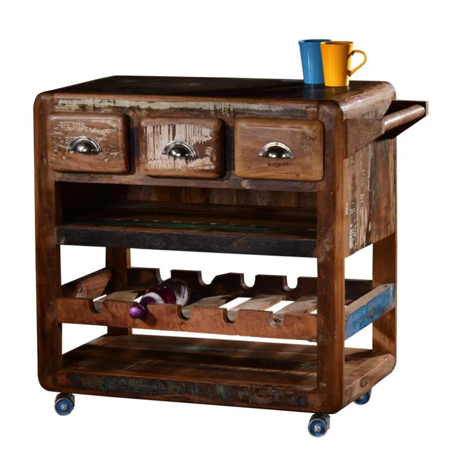 Pharao24 Küchenwagen Coloniada> Servierwagen