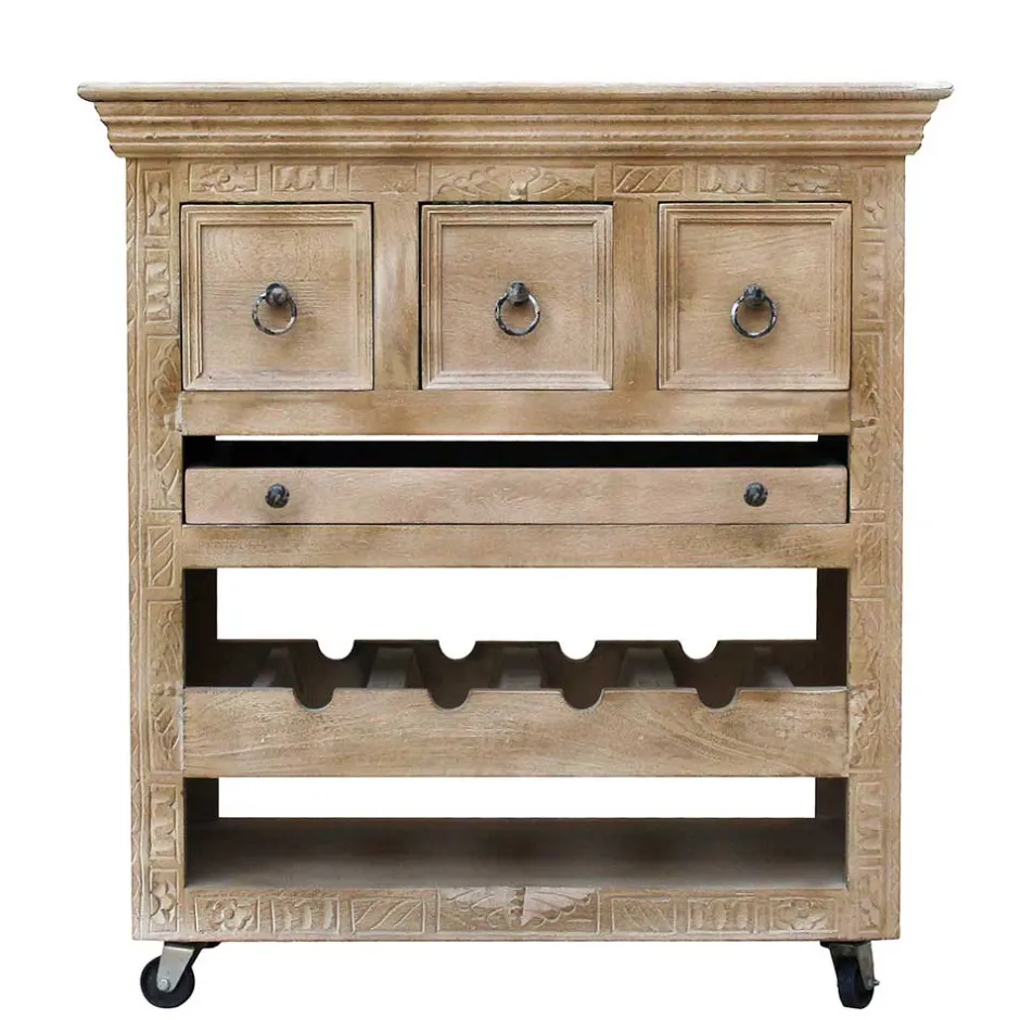 Pharao24 Küchenwagen Emilio> Servierwagen