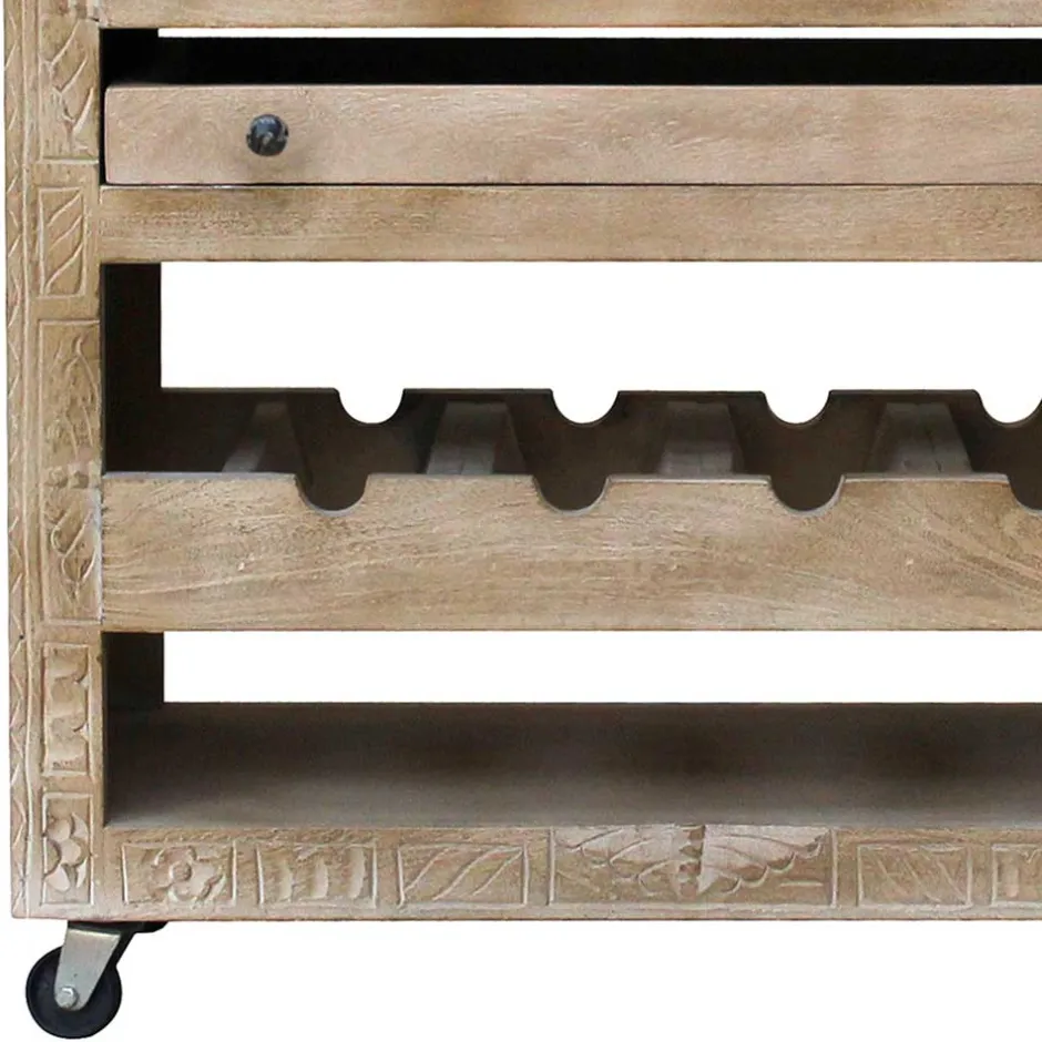 Pharao24 Küchenwagen Emilio> Servierwagen