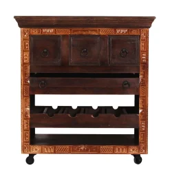 Servierwagen*Pharao24 Küchenwagen Mysore