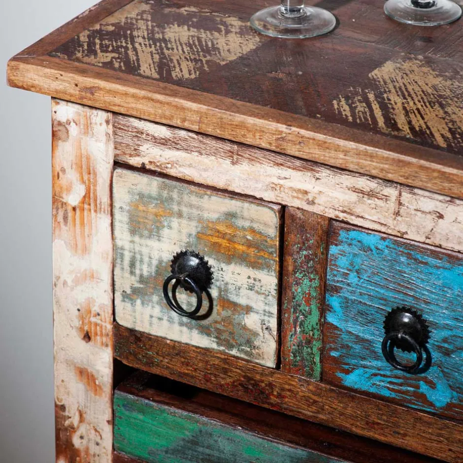 Servierwagen*Pharao24 Küchenwagen Woodstock