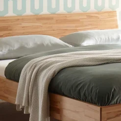 Einzelbetten|Doppelbetten*Pharao24 Kernbuche Bett Piranalcus