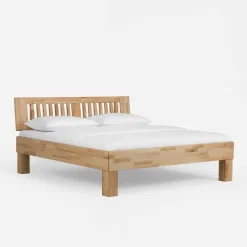 Doppelbetten|Massivholzbetten*Pharao24 Kernbuche Holzbett Betisla