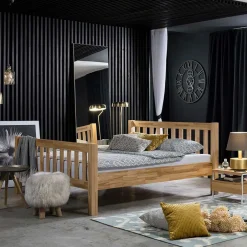 Massivholzmöbel|Komfortbetten*Pharao24 Kernbuche Holzbett Talenda