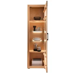 Wohnzimmerschrank|Wohnwand 300 Cm*Pharao24 Kernbuche TV Wohnwand Olmedo
