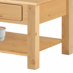 Massivholztische|Wohnzimmertisch*Pharao24 Kiefer Couchtisch Zilandra