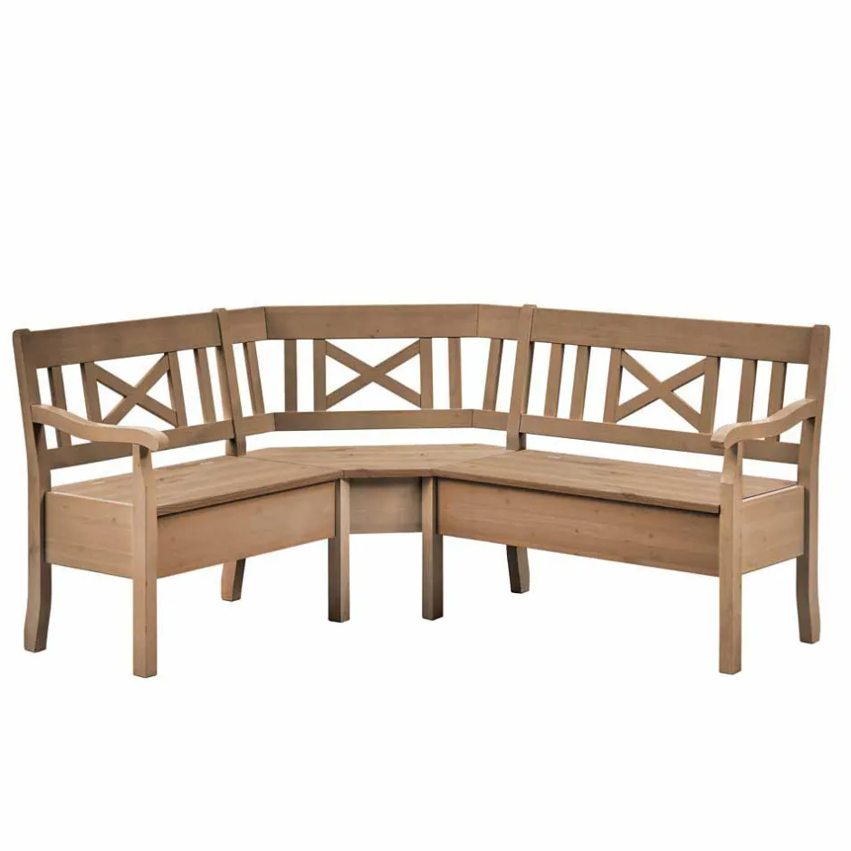 Küchenbank|Holzbänke*Pharao24 Kiefer Eckbank Devan