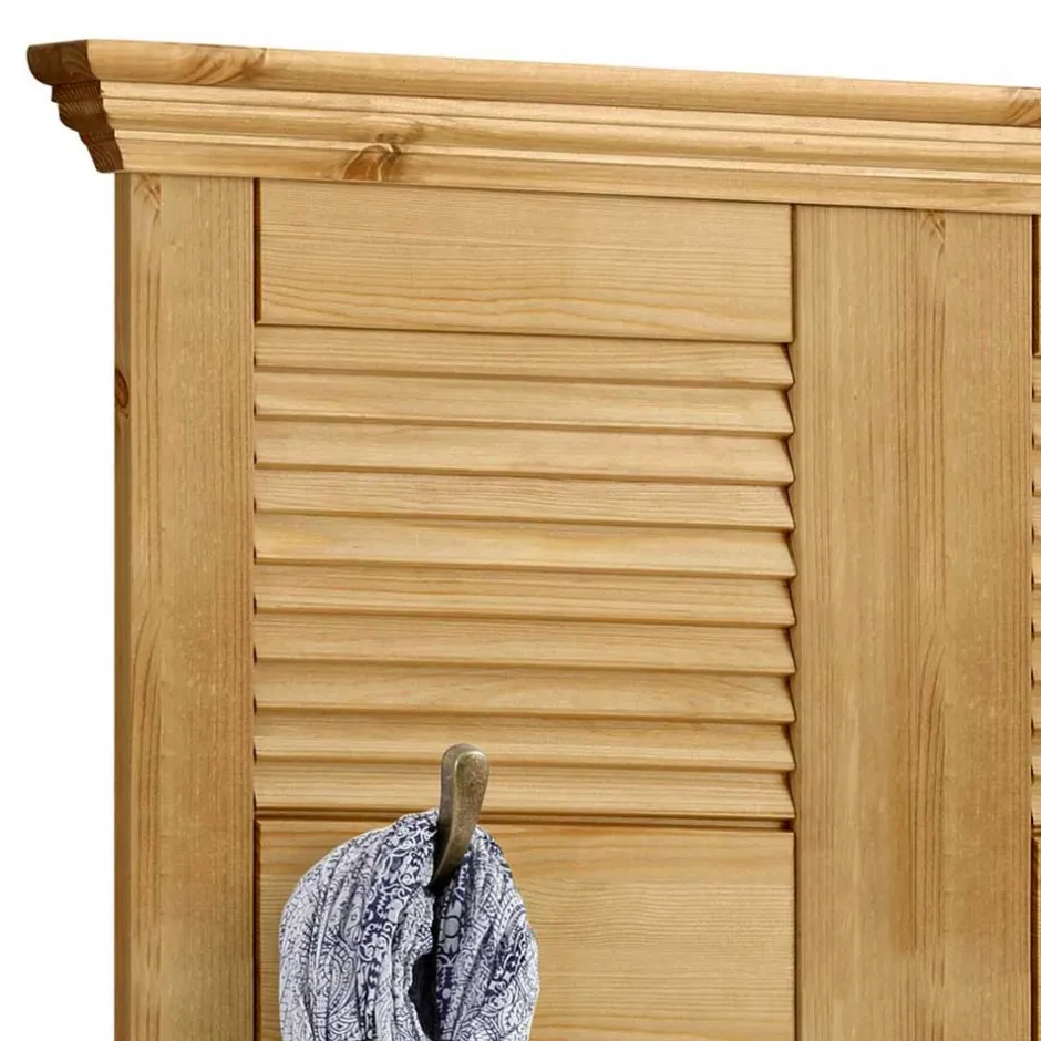 Pharao24 Kiefer Garderobe Yarus> Garderoben Paneele|Massivholz Garderoben