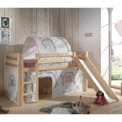 Pharao24 Kiefer Halbhochbett Tanstantin>Kinder Kinderhochbetten|Kinderbetten