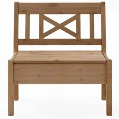 Pharao24 Kiefer Holzbank Devan> Küchenbank|Holzbänke