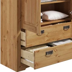 Pharao24 Kiefer massiv Wäscheschrank Delian><noscript><img width=