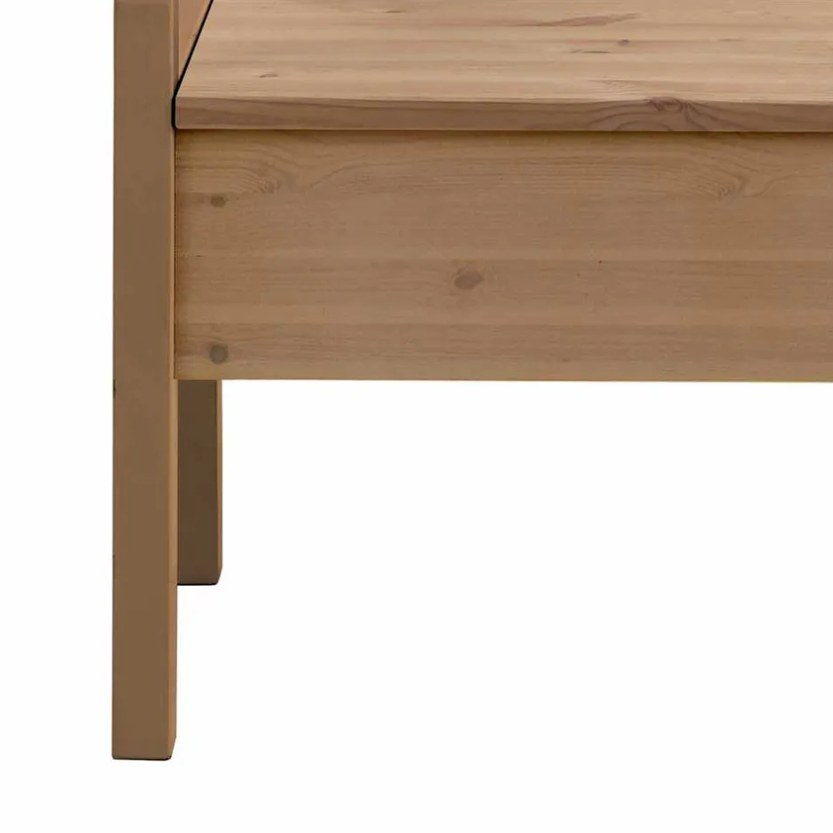 Pharao24 Kiefer Truhenbank Devan> Garderobenbänke|Holzbänke