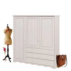 Kleiderschränke|Schlafzimmerschränke*Pharao24 Kiefer Wäscheschrank Vreya