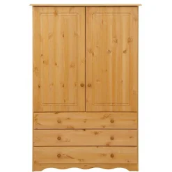 Wäscheschrank*Pharao24 Kiefernschrank Genuria